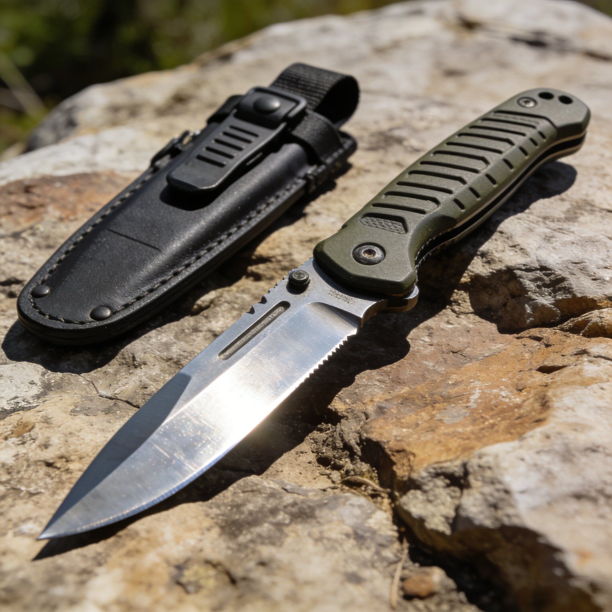 Straight knife