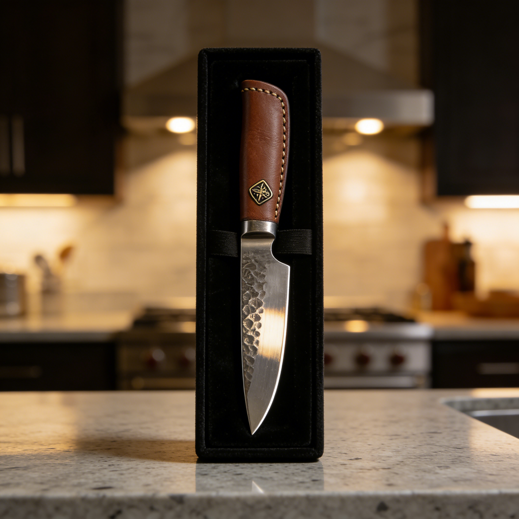 High-end custom hand-forged knives