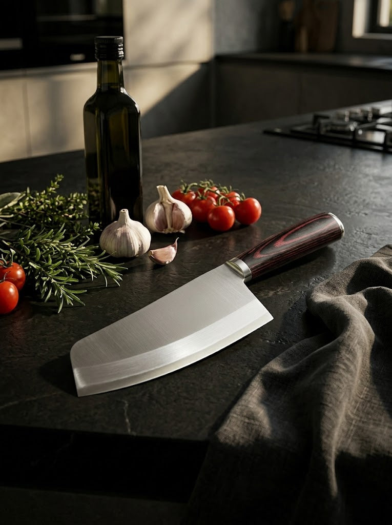 4Cr13MoV Stainless Steel Kitchen Chopping Knife Main image