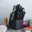 19-Piece Ultra-Sharp Kitchen Knife Set with Block