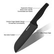 Kitchen Knife Set, 5-Piece Stainless Steel Multifunctional Chef Knife Set with Block & Gift Box Packaging