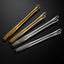 Korean-Style Stainless Steel Long-Handle Food Tongs