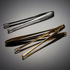 Korean-Style Stainless Steel Long-Handle Food Tongs