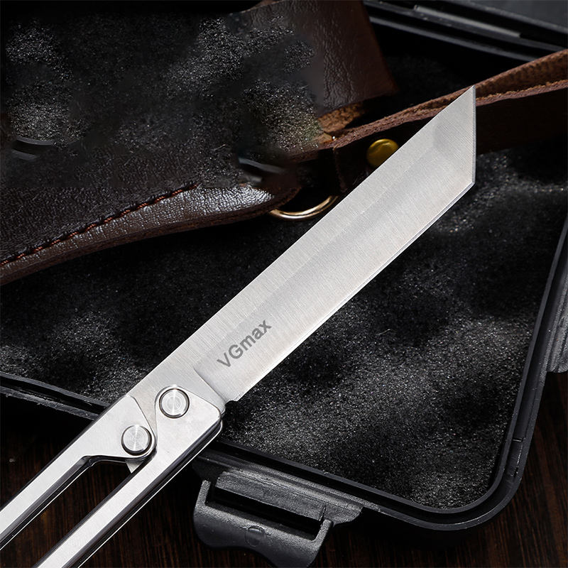Full Steel Stainless Steel Folding Knife, EDC Outdoor Tool
