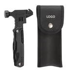 EDC Outdoor Multi-Functional Tactical Hammer with Folding Knife & Pliers