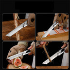 Full Steel Stainless Steel Folding Knife, EDC Outdoor Tool