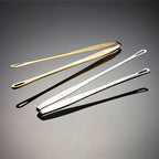 Korean-Style Stainless Steel Long-Handle Food Tongs