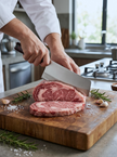 4Cr13MoV Stainless Steel Kitchen Chopping Knife