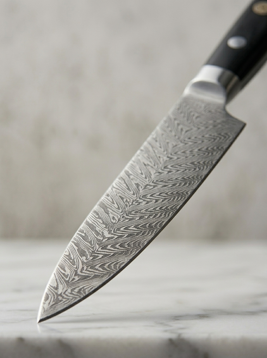 5.5 Inch 67-Layer Damascus Steel Multipurpose Utility Knife, Black Micarta Handle with Decorative Brass Flower Rivet, Premium Small Kitchen Paring Knife with Luxury Wooden Gift Box