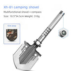 Portable Multi-Functional Outdoor Shovel, Detachable Survival Tool