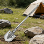 Portable Multi-Functional Outdoor Shovel, Detachable Survival Tool