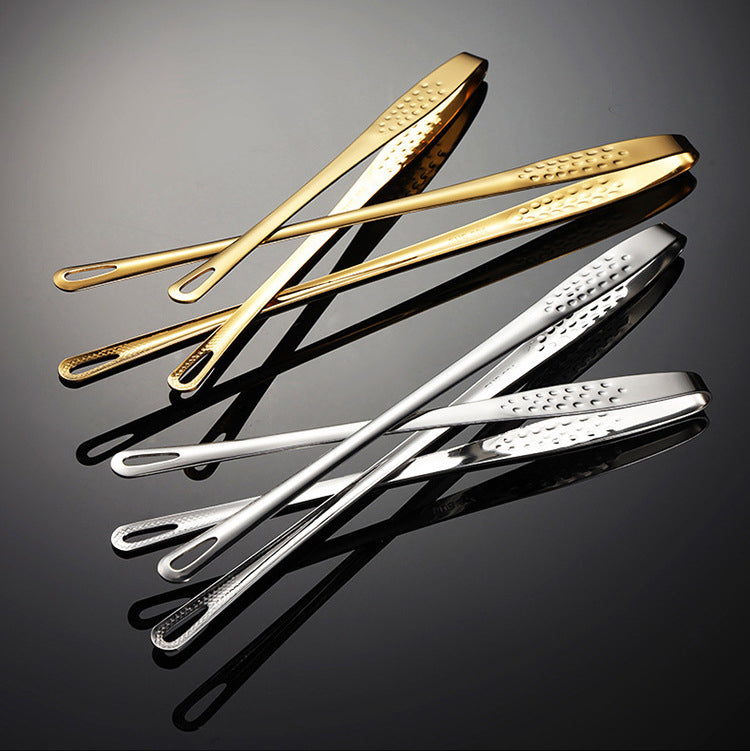Korean-Style Stainless Steel Long-Handle Food Tongs Hauptbild