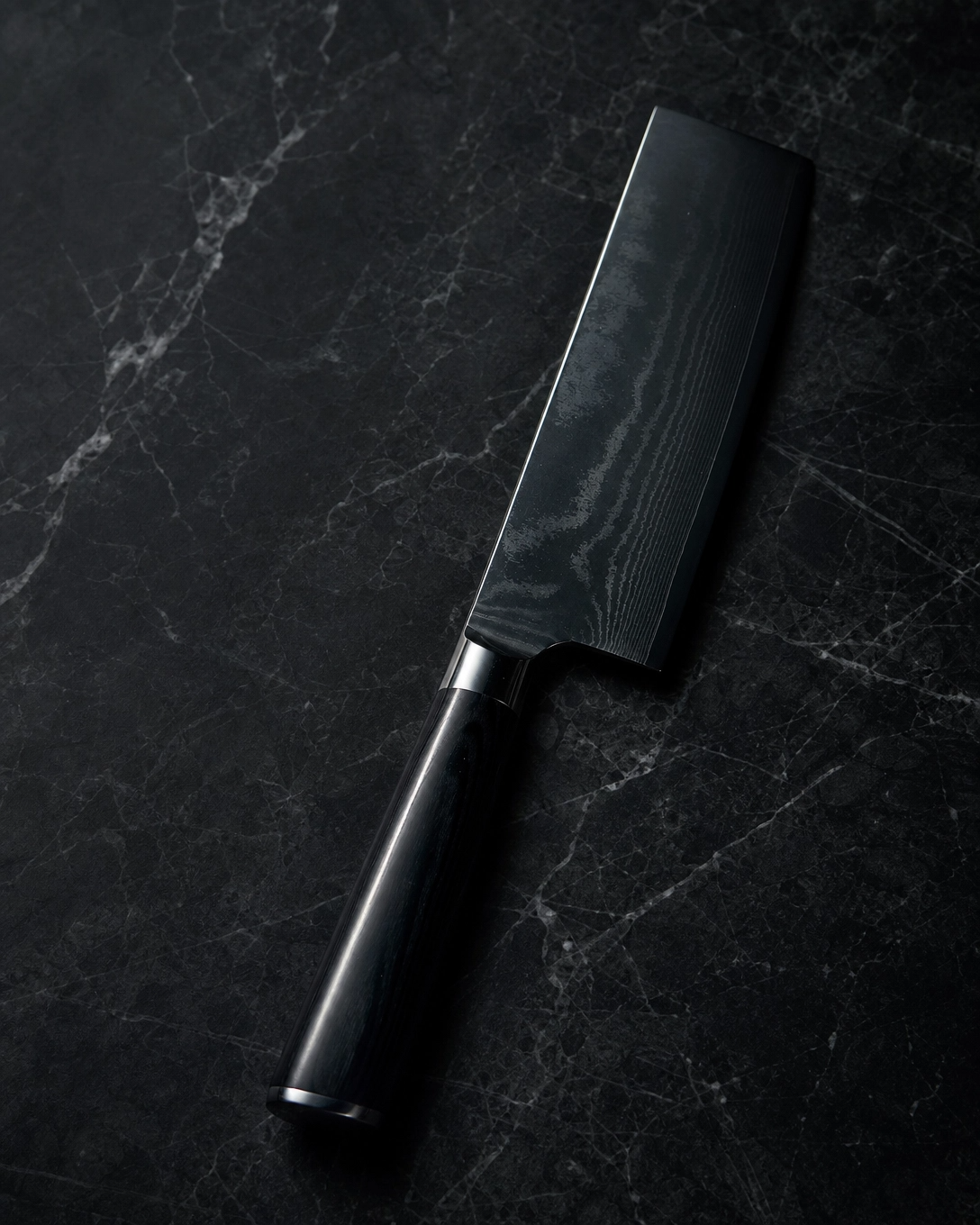 7 Inch 67-Layer High Carbon Damascus Steel Nakiri Knife, Ebony Wood Handle Japanese Vegetable Cleaver for Home & Professional Cooking