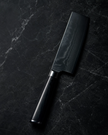 7 Inch 67-Layer High Carbon Damascus Steel Nakiri Knife, Ebony Wood Handle Japanese Vegetable Cleaver for Home & Professional Cooking