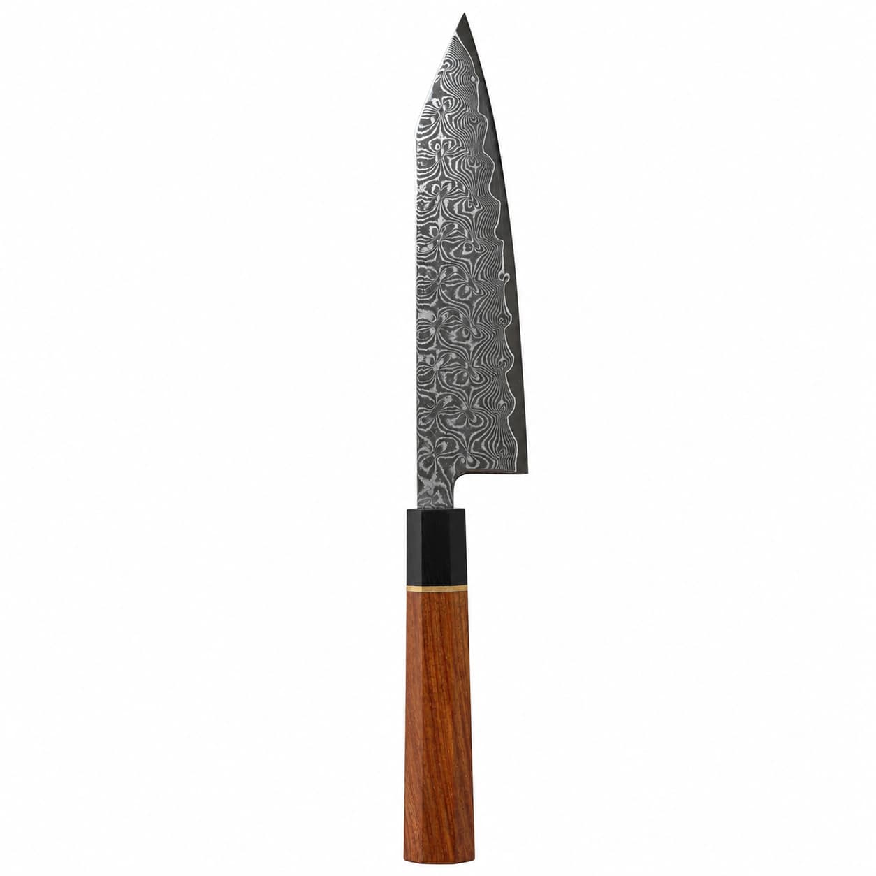 8.1 Inch 67-Layer Damascus Steel Kiritsuke Chef Knife, Traditional Octagonal Natural Wood Handle, Multipurpose Professional Kitchen Sushi & Meat Cutting Knife