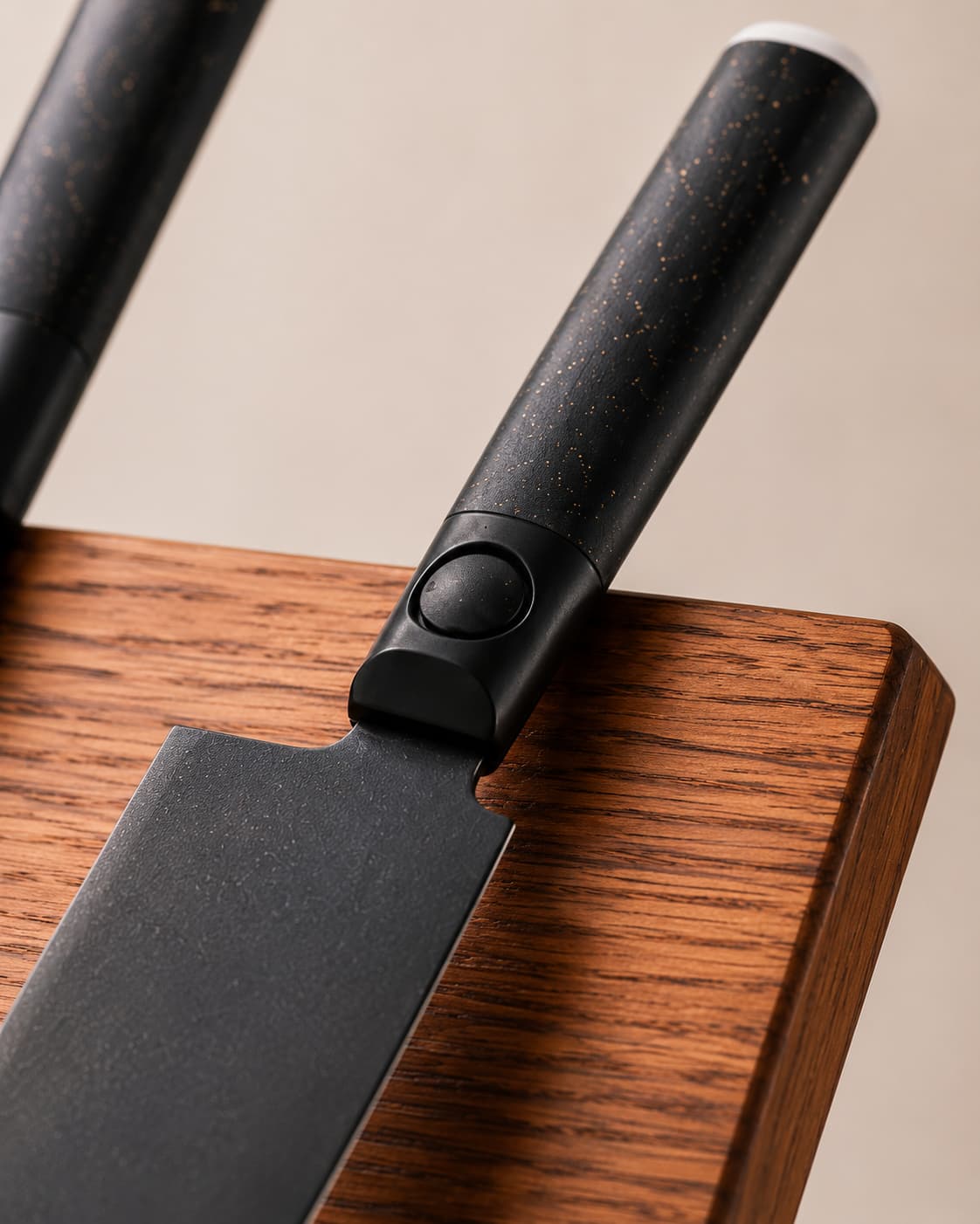 5 Pieces Black Coated 4Cr13 Stainless Steel Kitchen Knife Set Secondary image