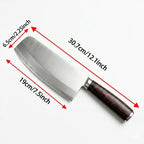 4Cr13MoV Stainless Steel Kitchen Chopping Knife