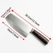 4Cr13MoV Stainless Steel Kitchen Chopping Knife