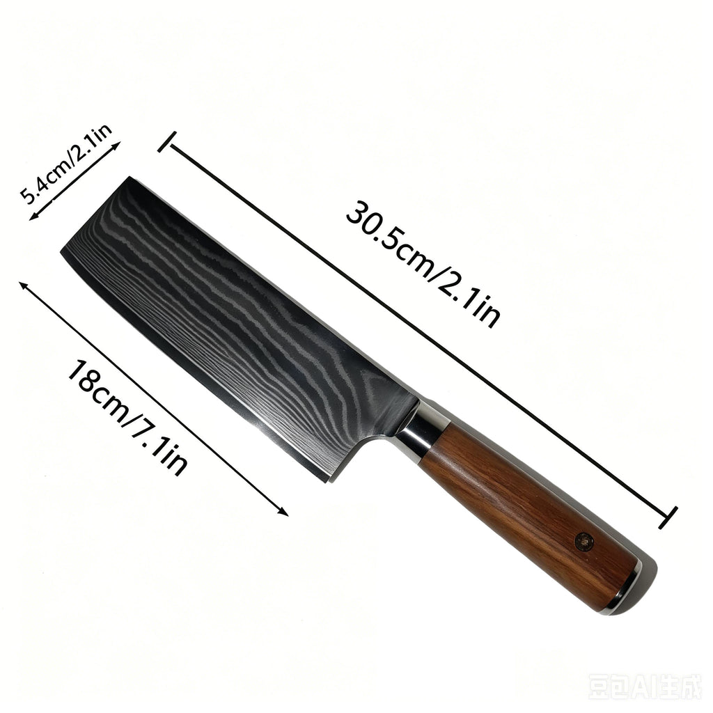 7 Inch Multi-Functional Nakiri Knife