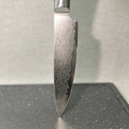 5 Inch 67-Layer Damascus Multipurpose Utility Paring Knife, Ergonomic Color-Stained Hardwood Handle