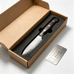 5 Inch 67-Layer Damascus Multipurpose Utility Paring Knife, Ergonomic Color-Stained Hardwood Handle