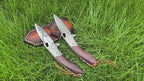 High-carbon steel M390 Damascus steel outdoor folding knife, survival knife for the outdoors
