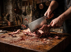 67-Layer 9Cr18 Damascus Chinese Cleaver Knife